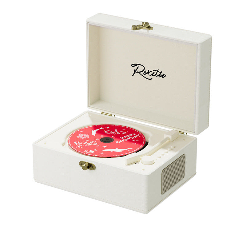 Retro CD Player with Bluetooth
