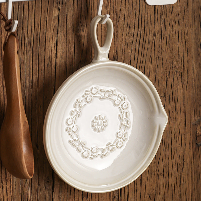 Retro Ceramic Dessert Plate