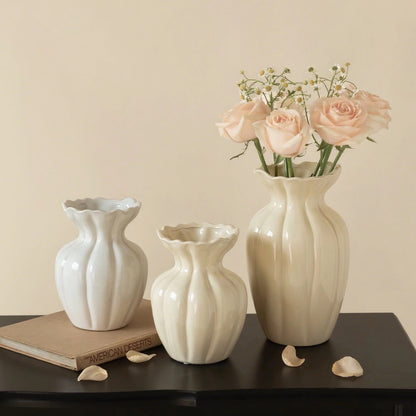 Retro Ceramic Flower Vase