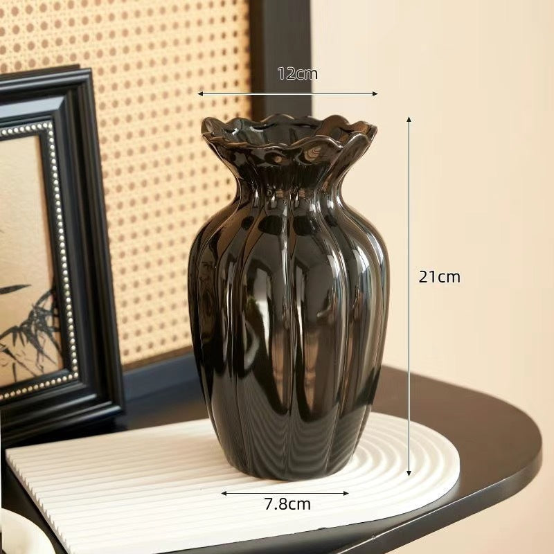 Retro Ceramic Flower Vase
