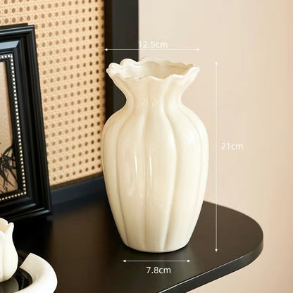 Retro Ceramic Flower Vase