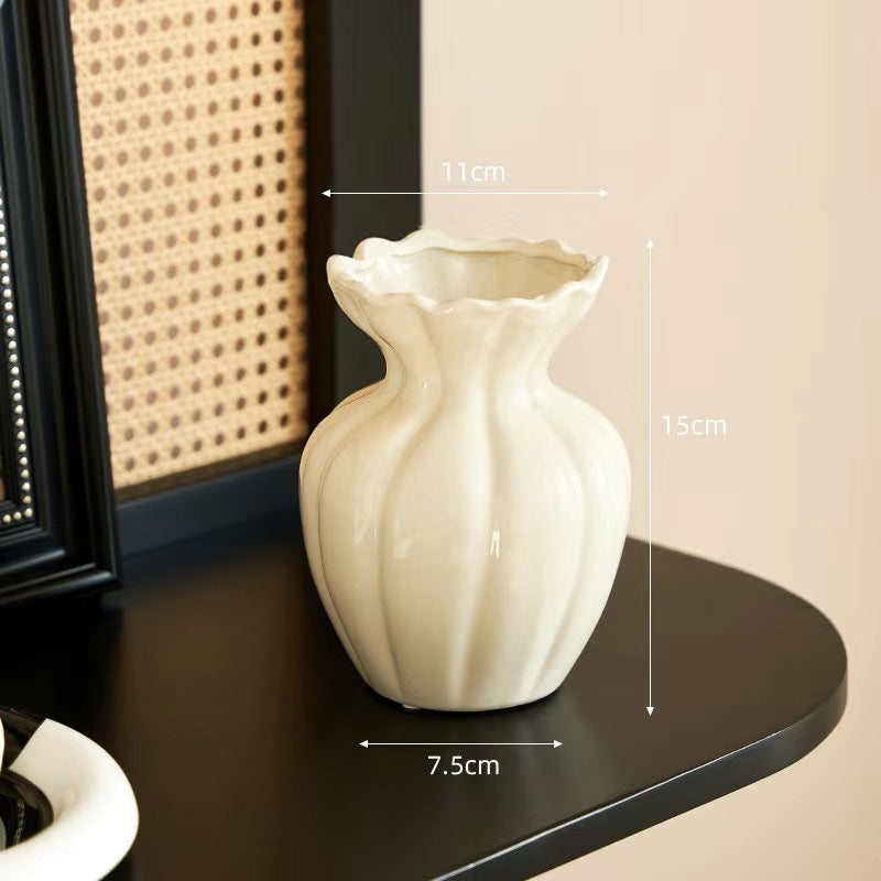 Retro Ceramic Flower Vase