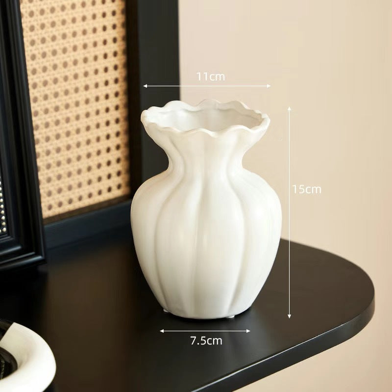 Retro Ceramic Flower Vase