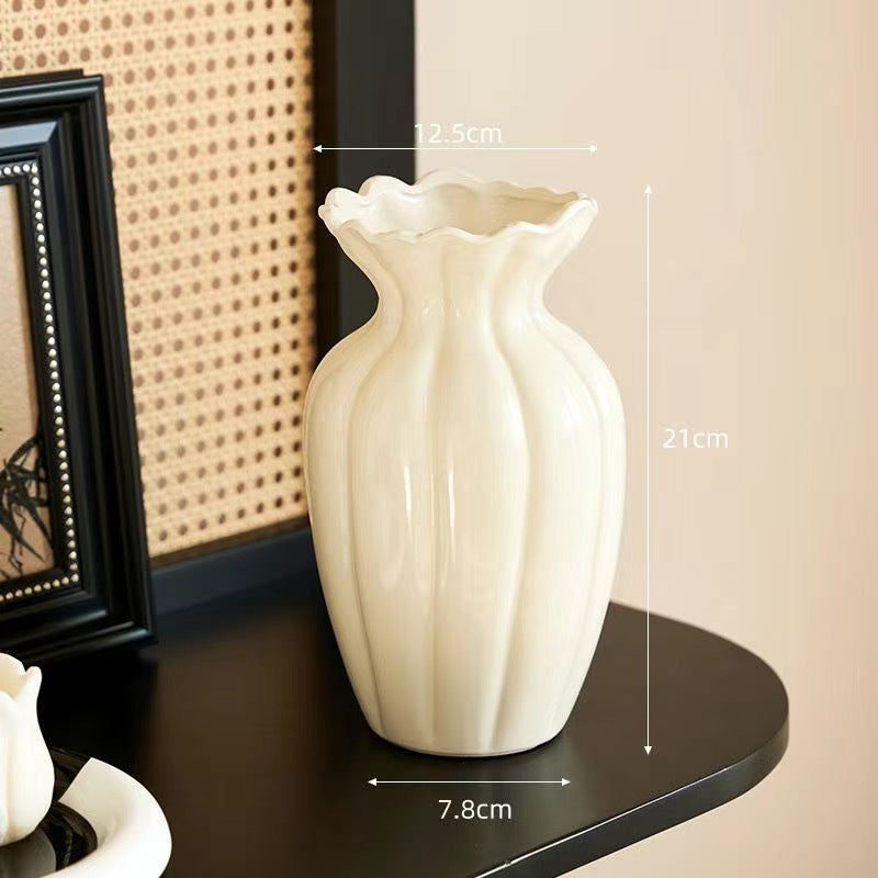 Retro Ceramic Flower Vase