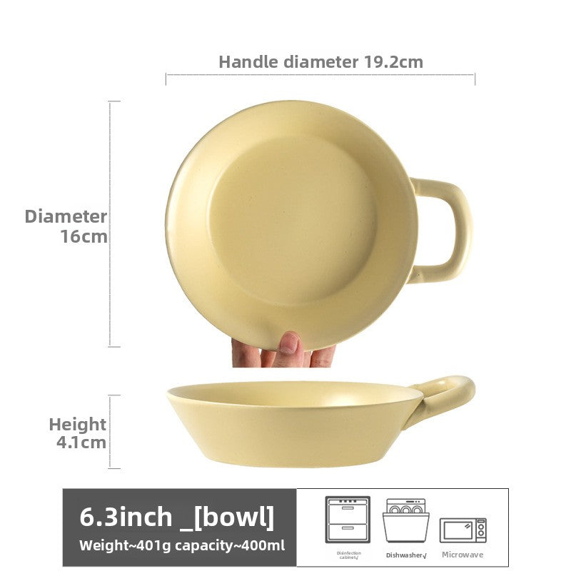 Retro Ceramic Salad Bowl Set