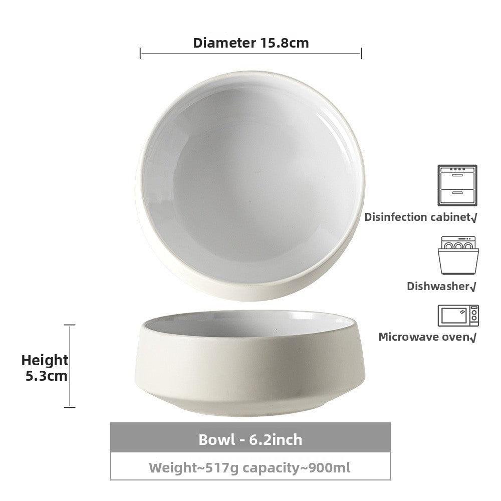 Retro Ceramic Salad Bowl Set
