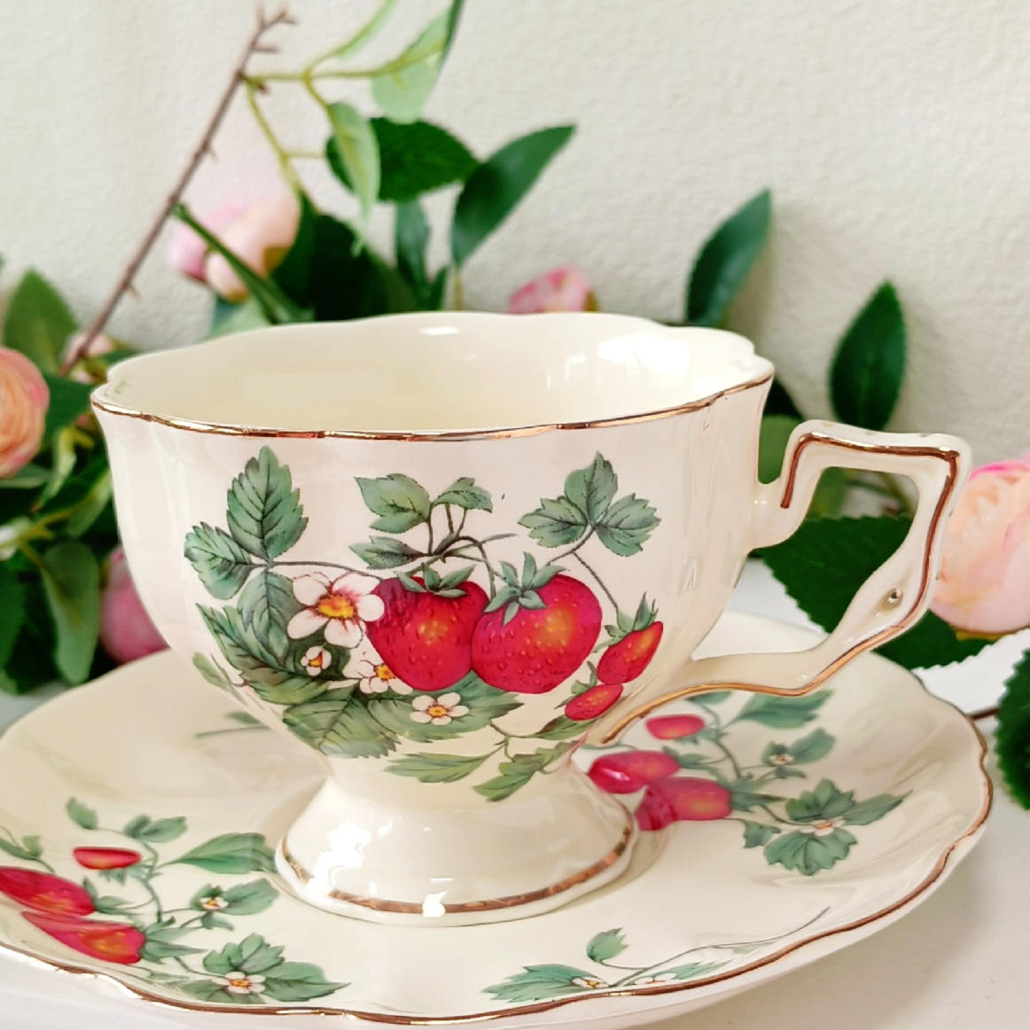 Retro Ceramic Tea Set