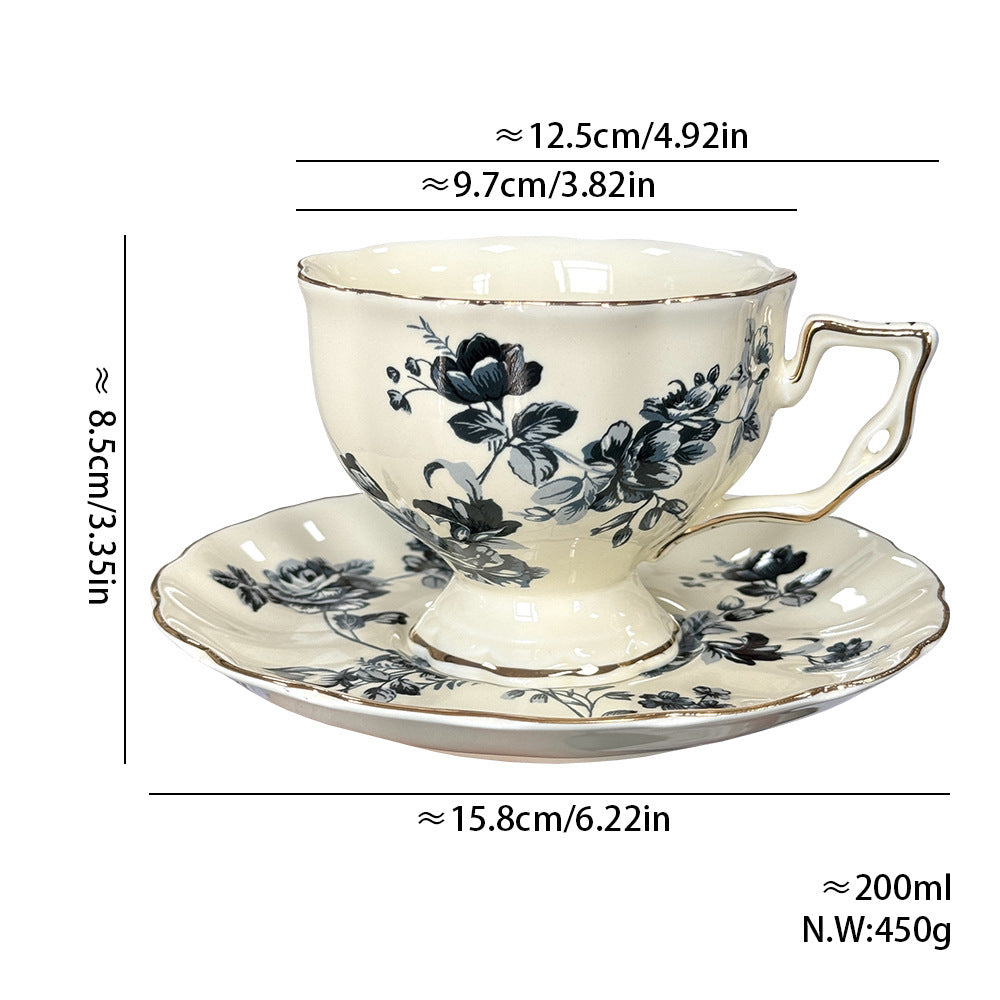 Retro Ceramic Tea Set