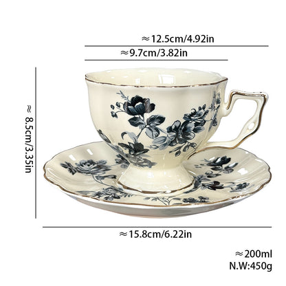 Retro Ceramic Tea Set