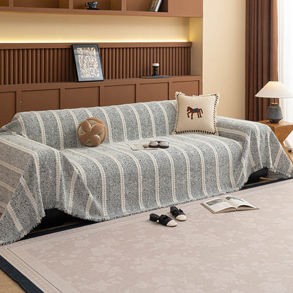 Retro chenille sofa cover