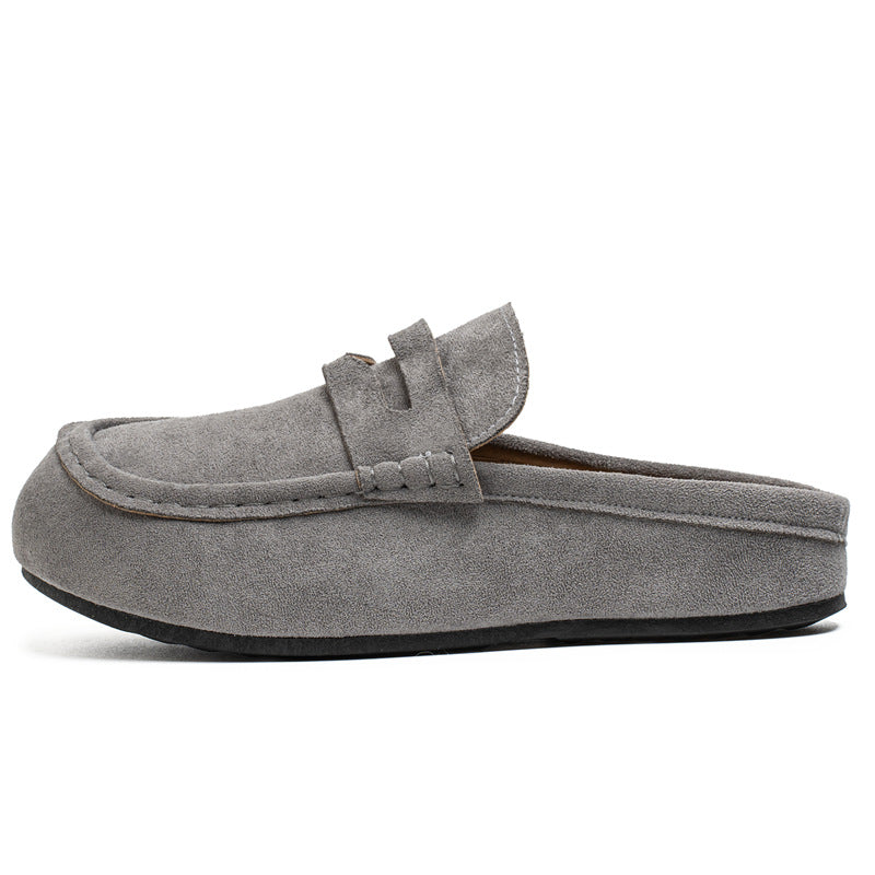 Retro Closed-Toe Slip-On Elevator Shoes