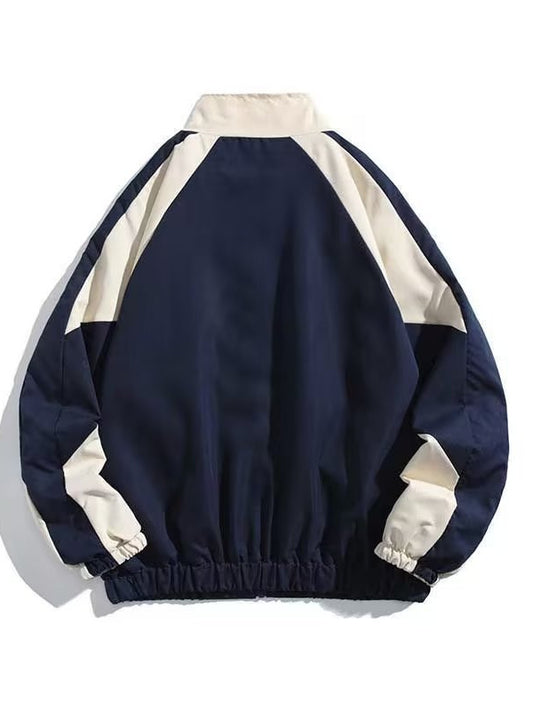 Retro Color Block Jacket