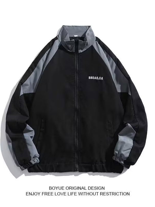 Retro Color Block Jacket