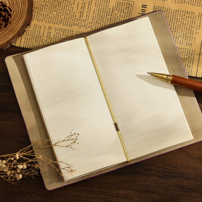 Retro Constellation Notebook with Strap