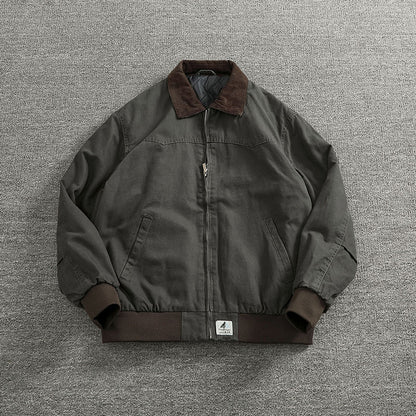 Retro Cotton Flight Jacket