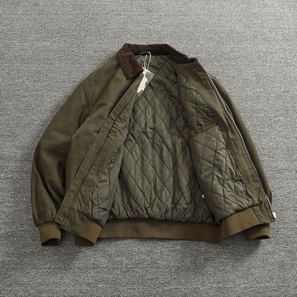 Retro Cotton Flight Jacket
