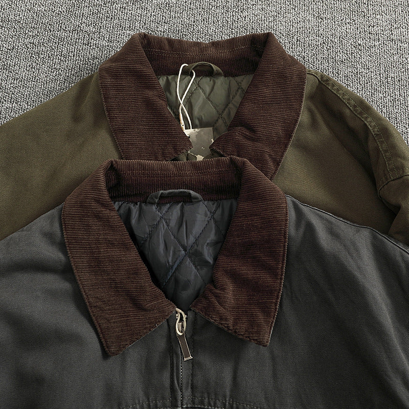 Retro Cotton Flight Jacket