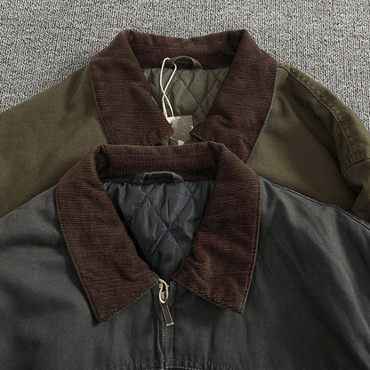 Retro Cotton Flight Jacket