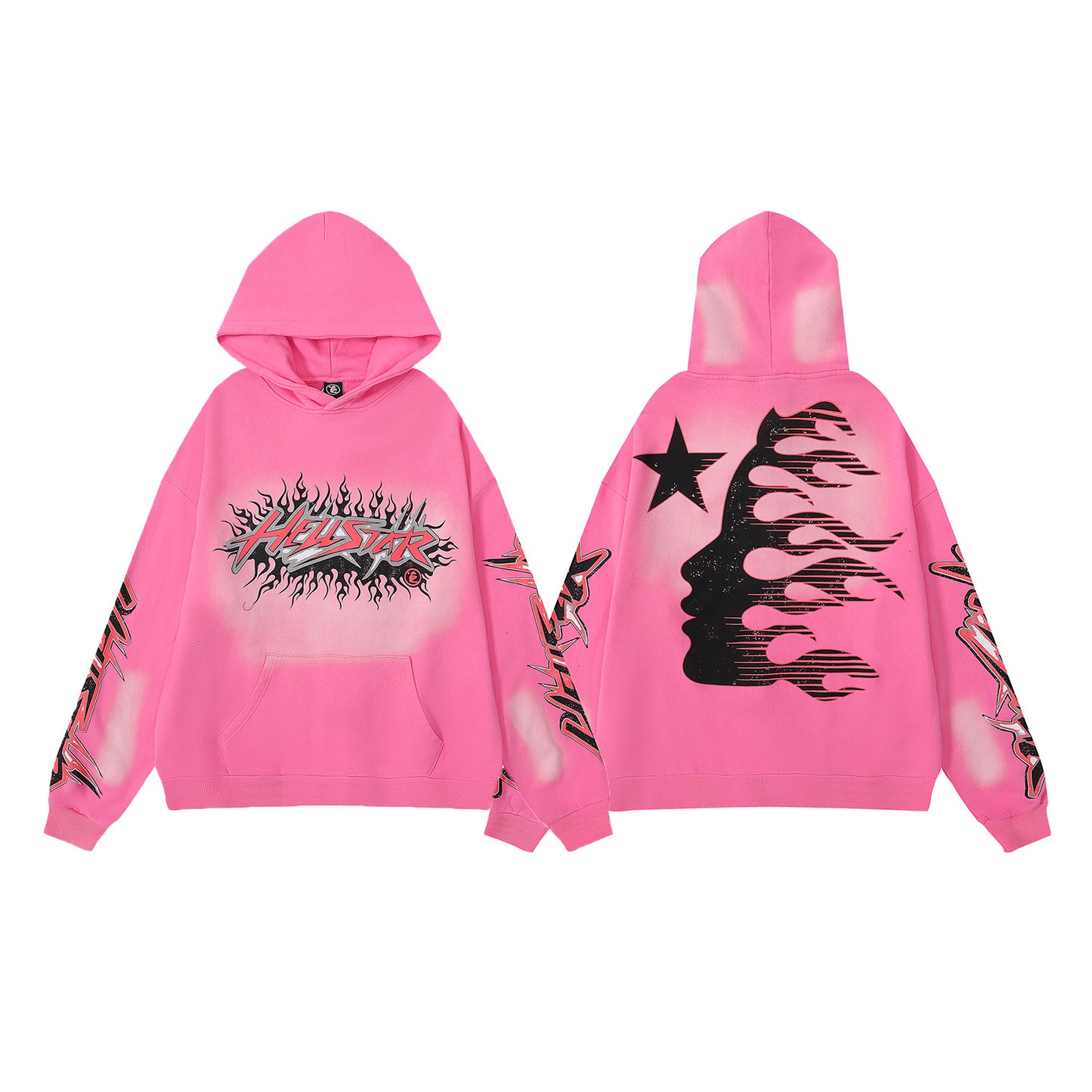 Retro Cotton Hooded Sweatshirt for Men and Women
