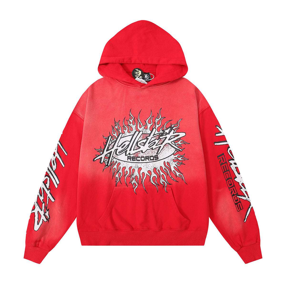 Retro Cotton Hooded Sweatshirt for Men and Women