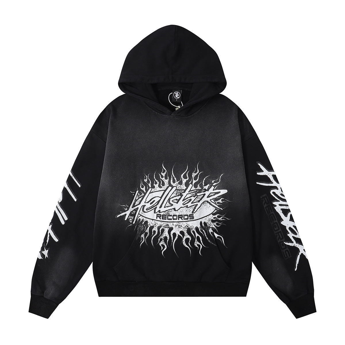 Retro Cotton Hooded Sweatshirt for Men and Women