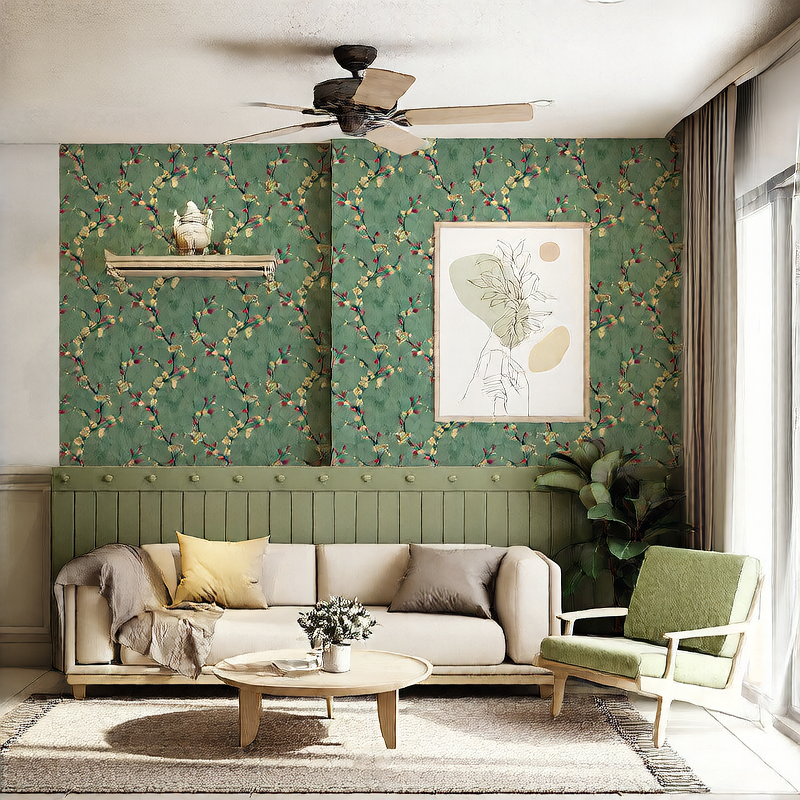 Retro country-style wall stickers