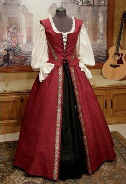Retro court dress