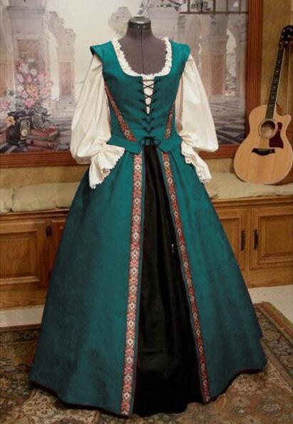 Retro court dress