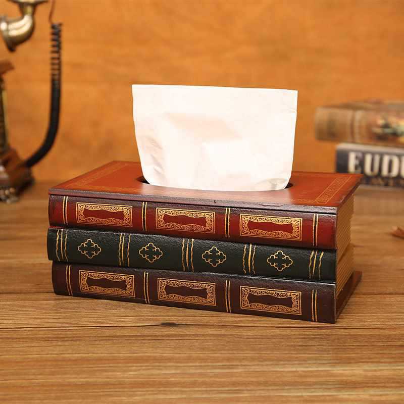 Retro Creative Tissue Box