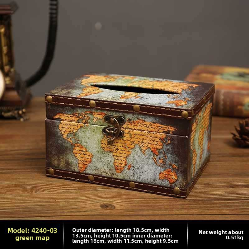 Retro Creative Tissue Box