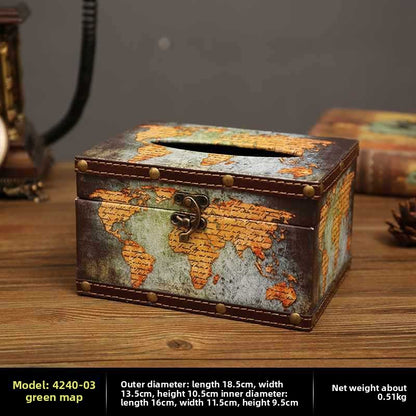 Retro Creative Tissue Box