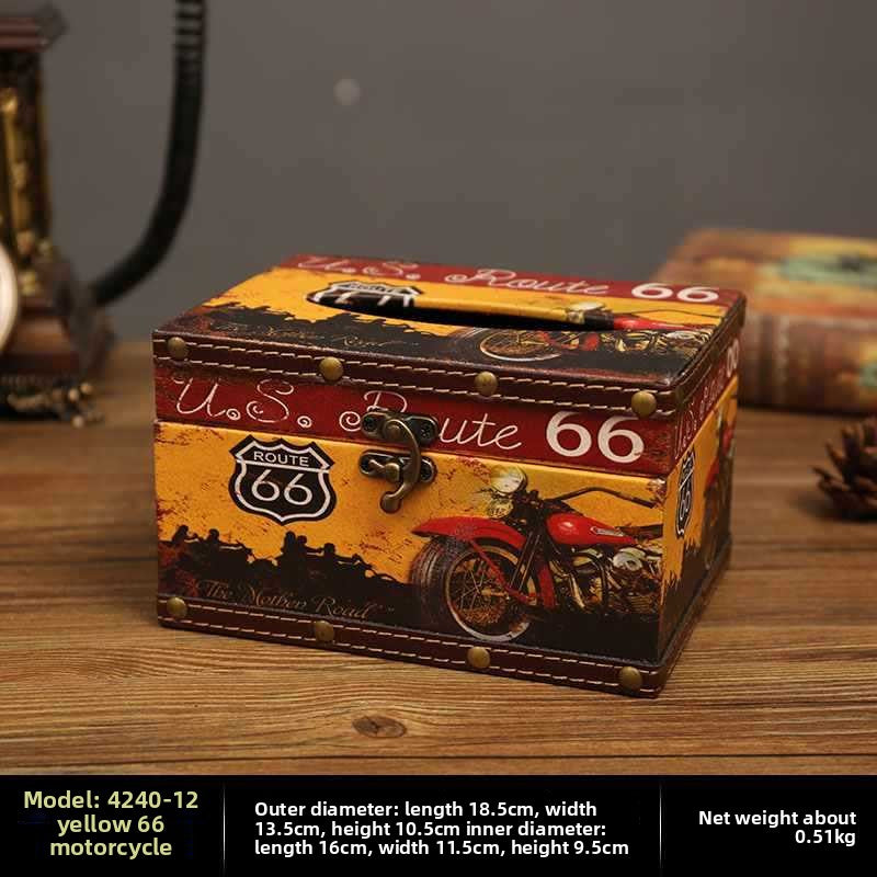 Retro Creative Tissue Box