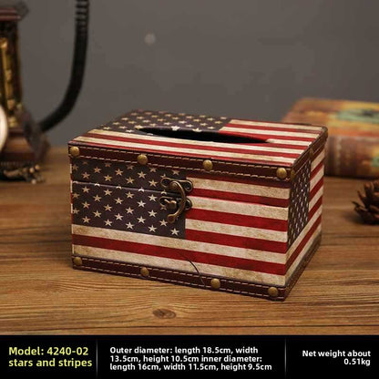 Retro Creative Tissue Box