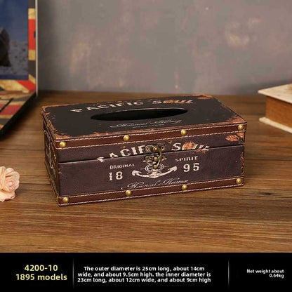 Retro Creative Tissue Box