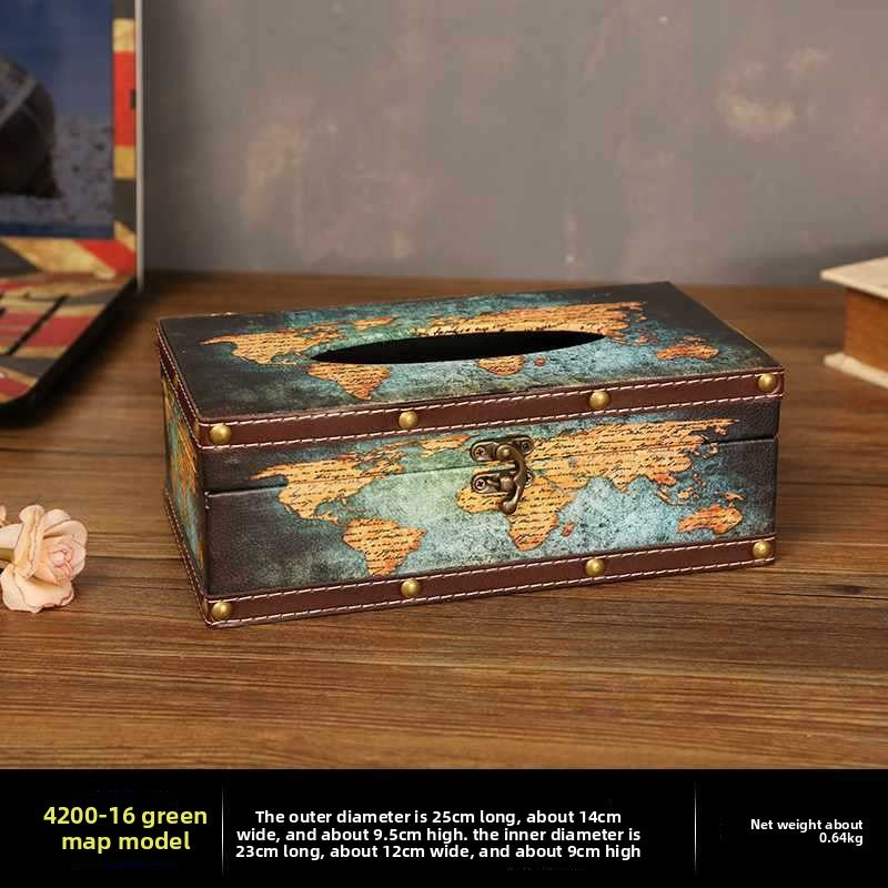 Retro Creative Tissue Box
