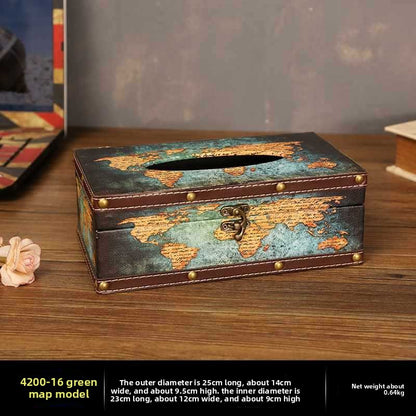 Retro Creative Tissue Box