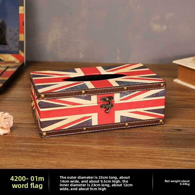 Retro Creative Tissue Box