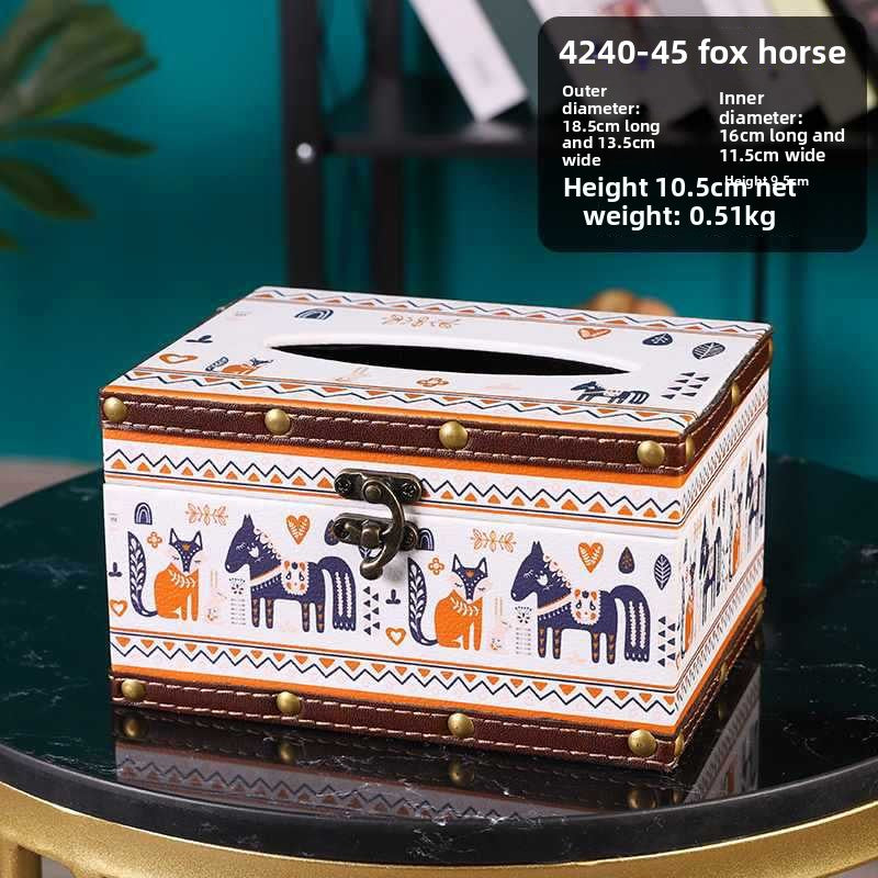 Retro Creative Tissue Box
