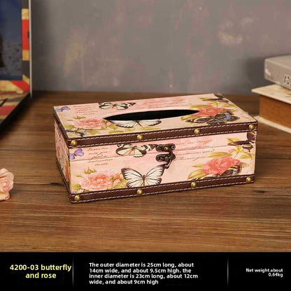 Retro Creative Tissue Box