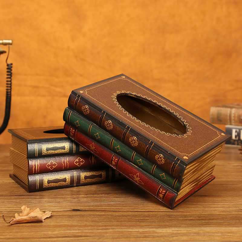 Retro Creative Tissue Box