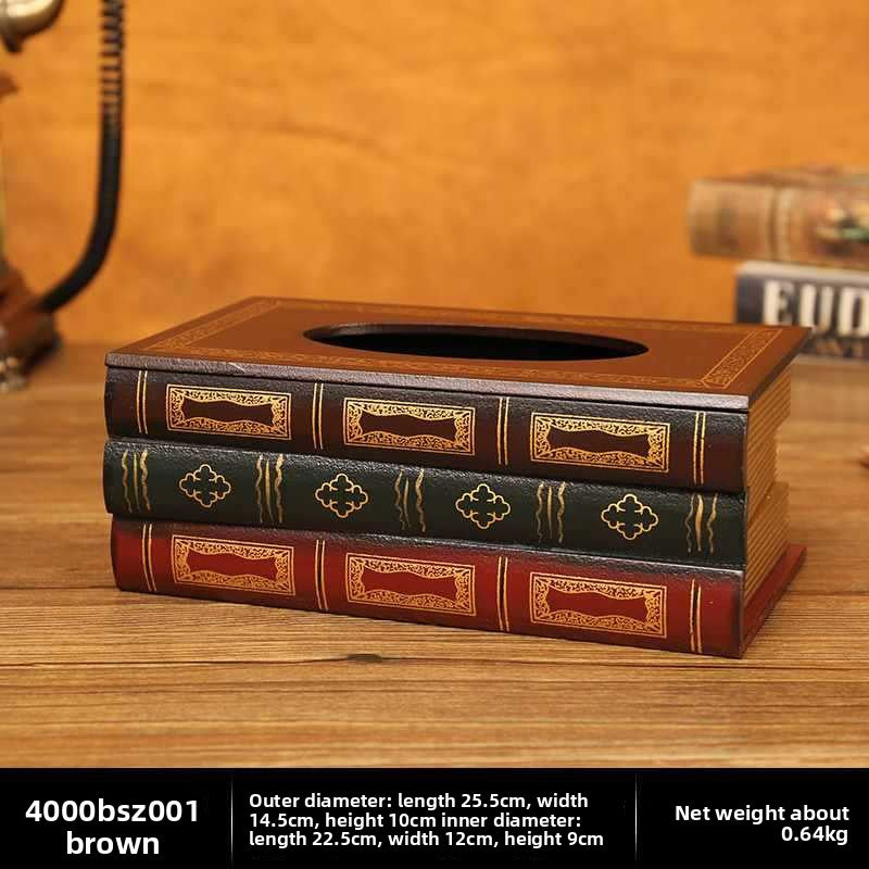 Retro Creative Tissue Box