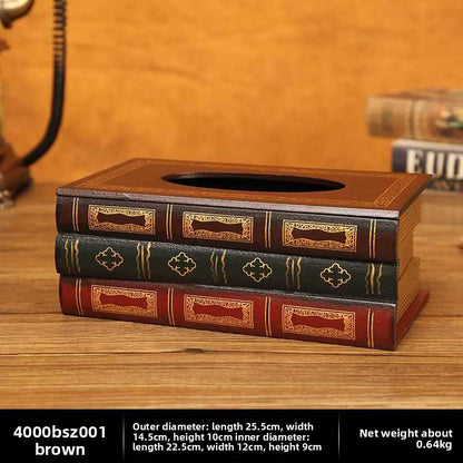 Retro Creative Tissue Box