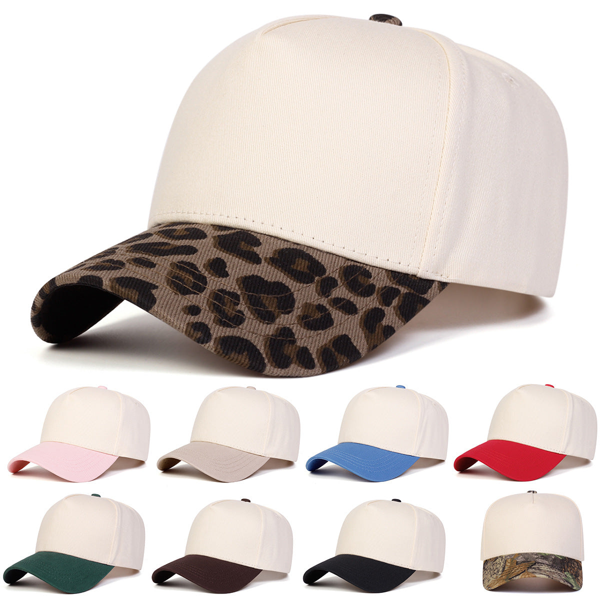 Retro Denim Baseball Cap Adjustable Unisex
