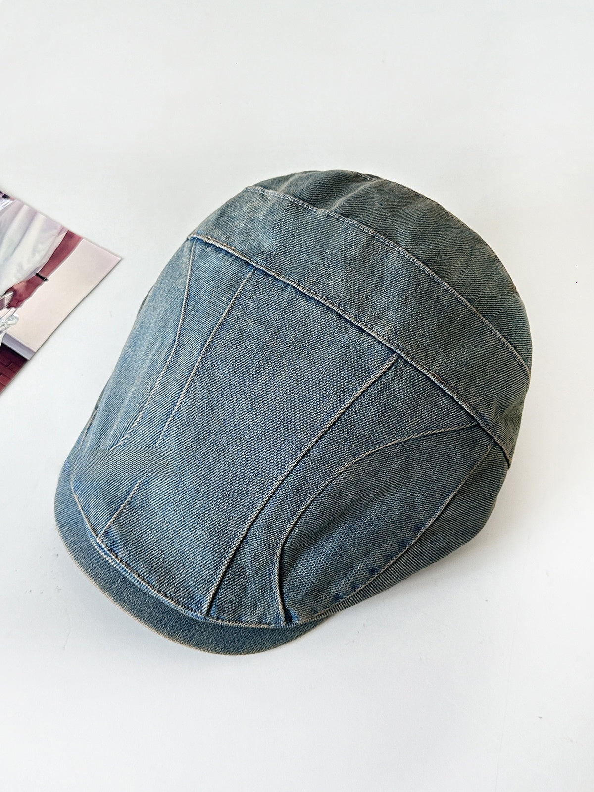Retro Denim Baseball Cap