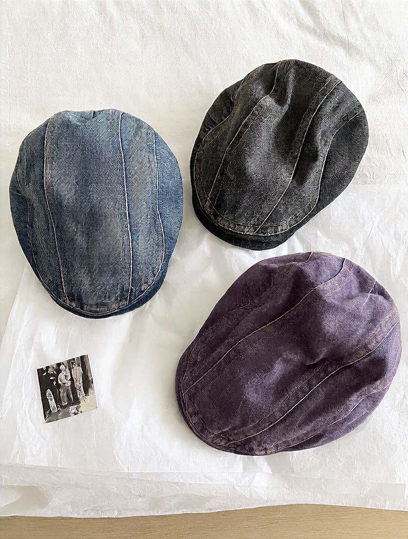 Retro Denim Baseball Cap
