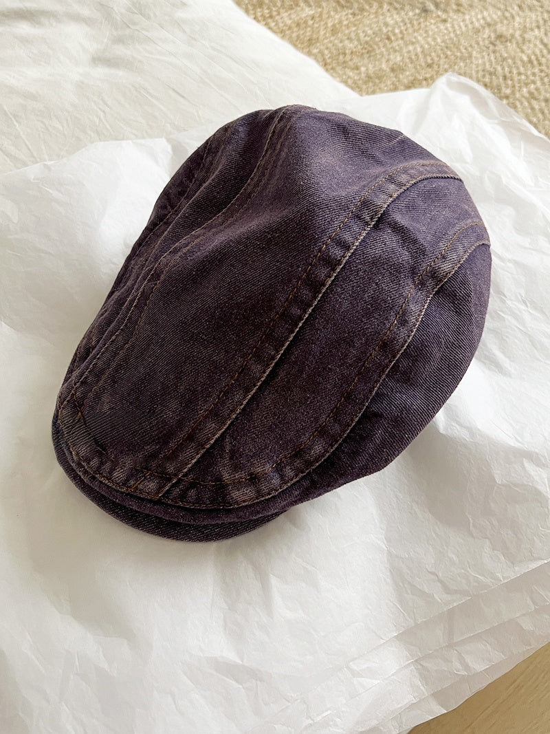 Retro Denim Baseball Cap