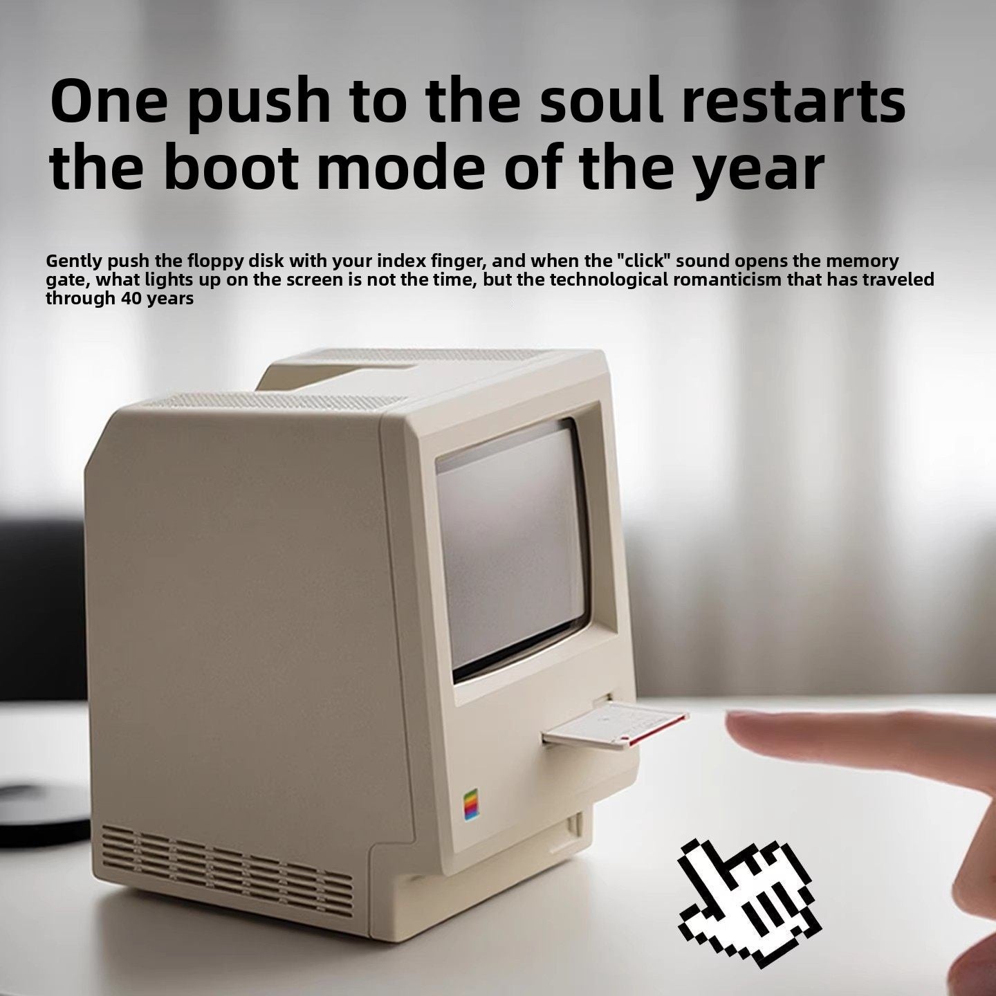 Retro Desktop Digital Alarm Clock