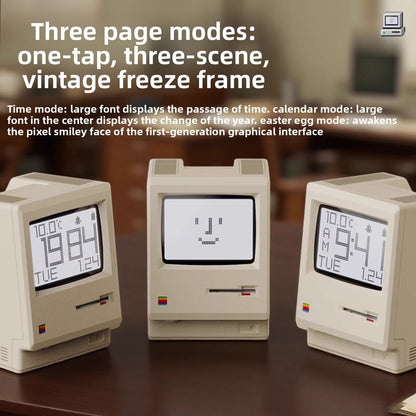 Retro Desktop Digital Alarm Clock