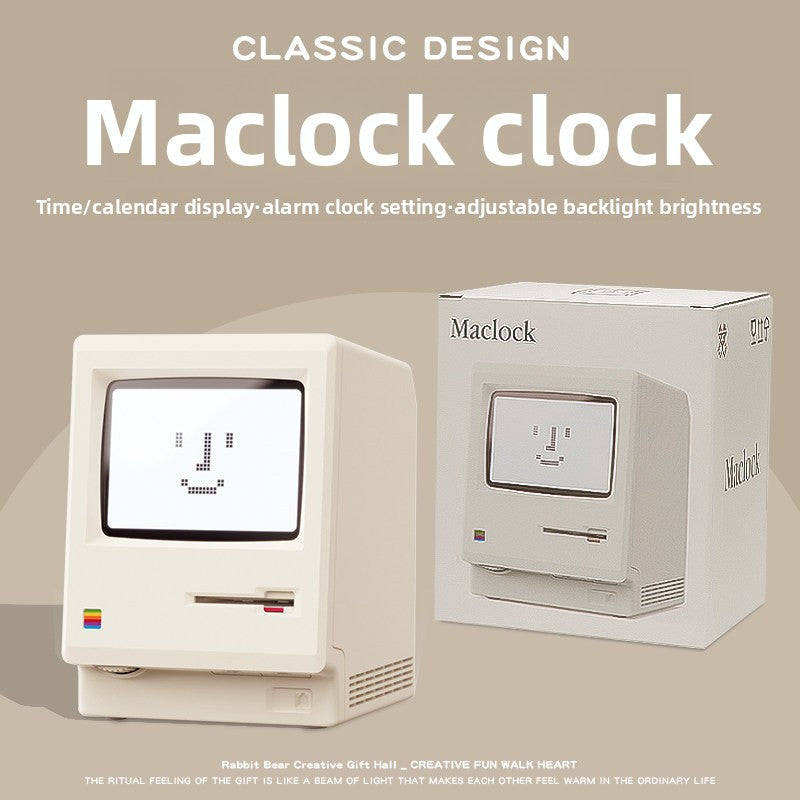 Retro Desktop Digital Alarm Clock