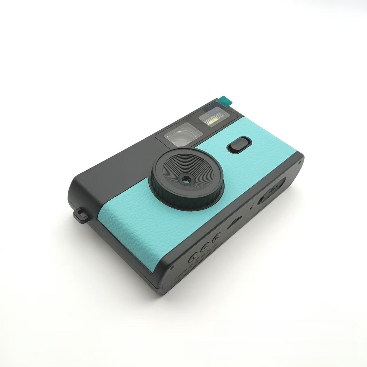 Retro Digital Camera with Flash and Filters